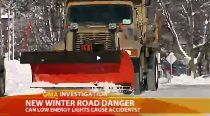 Winter Hazard: Snow-Covered Traffic Lights